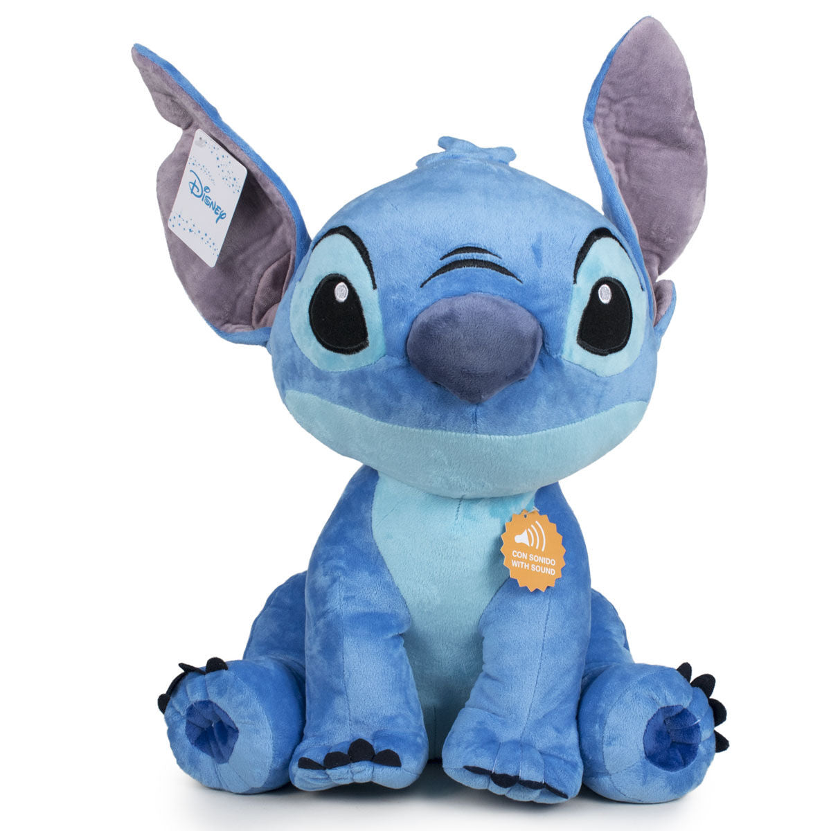 Imagen 1 - Peluche Stitch Disney Sonido Soft 60Cm