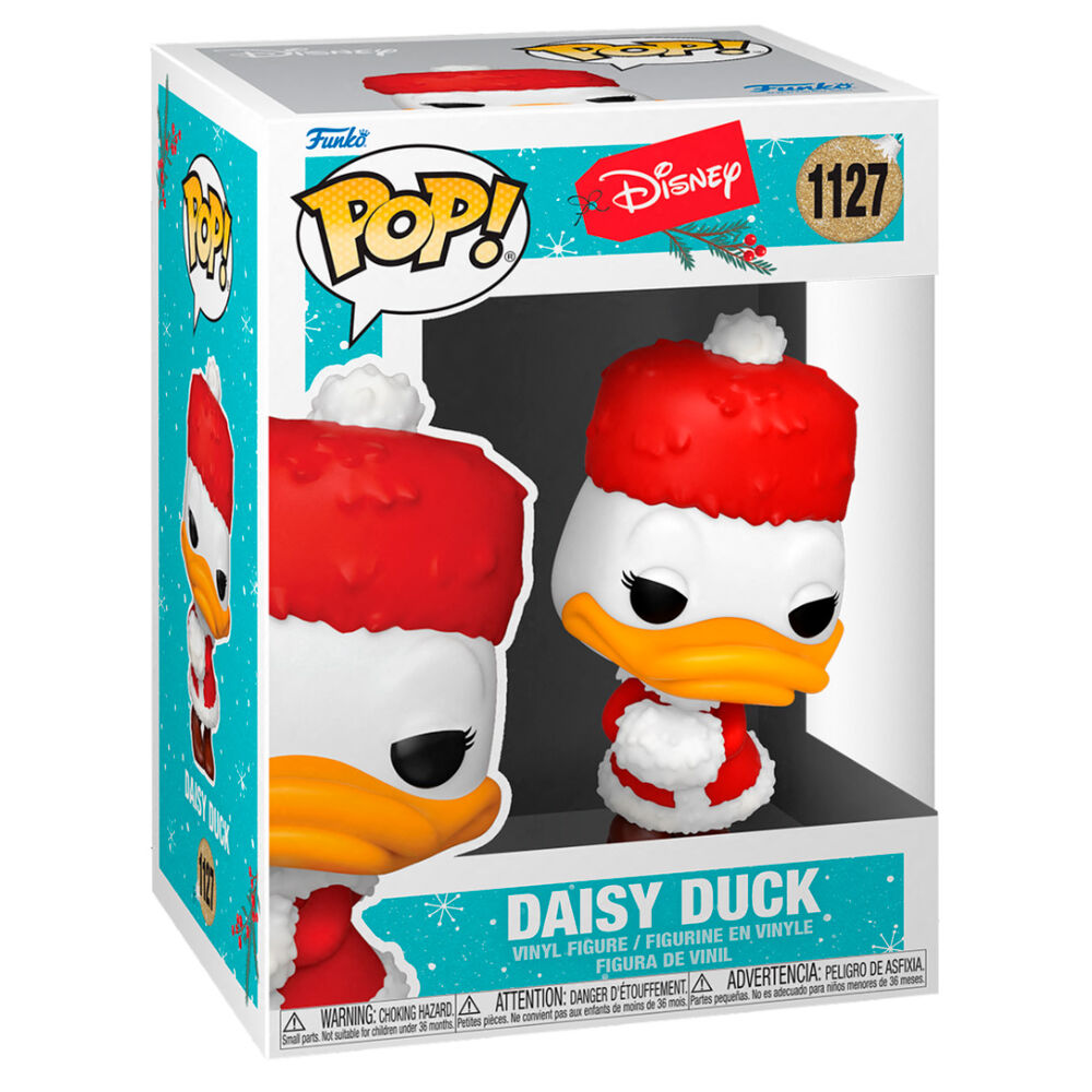 Imagen de Figura Pop Disney Holiday Daisy Duck parte de nuestra colección en Espadas y más, sitio oficial.