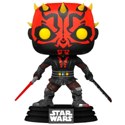 Imagen de Figura Pop Star Wars Darth Maul With Saber Exclusive parte de nuestra colección en Espadas y más, sitio oficial.