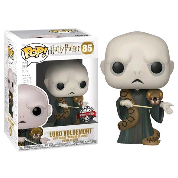 Imagen de Figura Pop Harry Potter Lord Voldemort With Nagini Exclusive parte de nuestra colección en Espadas y más, sitio oficial.