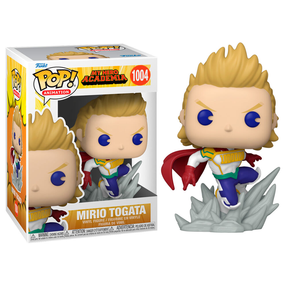 Imagen de Figura Pop My Hero Academia Mirio In Hero Costume parte de nuestra colección en Espadas y más, sitio oficial.