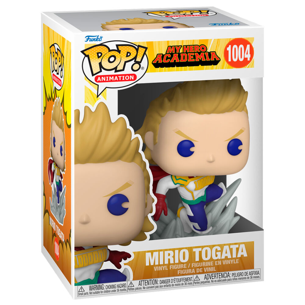 Imagen de Figura Pop My Hero Academia Mirio In Hero Costume parte de nuestra colección en Espadas y más, sitio oficial.
