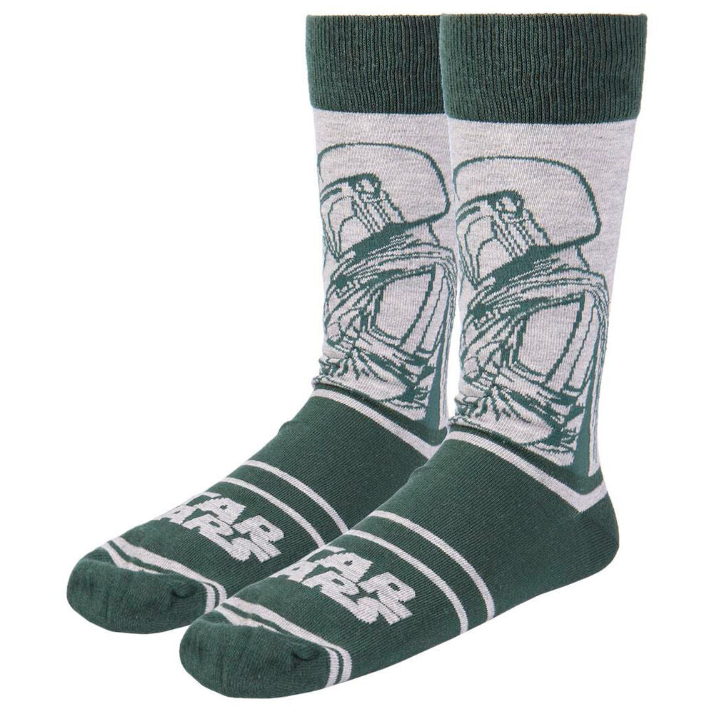 Imagen 4 - Set 3 Calcetines Mandalorian Star Wars