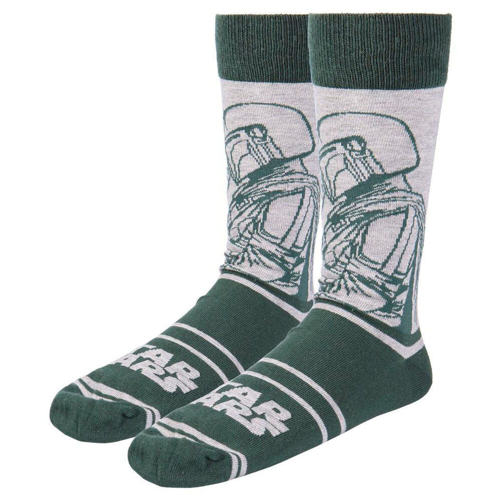 Imagen 5 - Set 3 Calcetines Mandalorian Star Wars