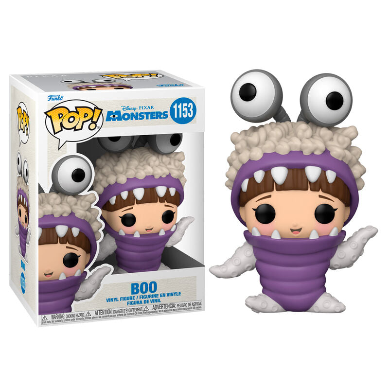 Imagen de Figura Pop Monsters Inc 20Th Boo With Hood Up parte de nuestra colección en Espadas y más, sitio oficial.