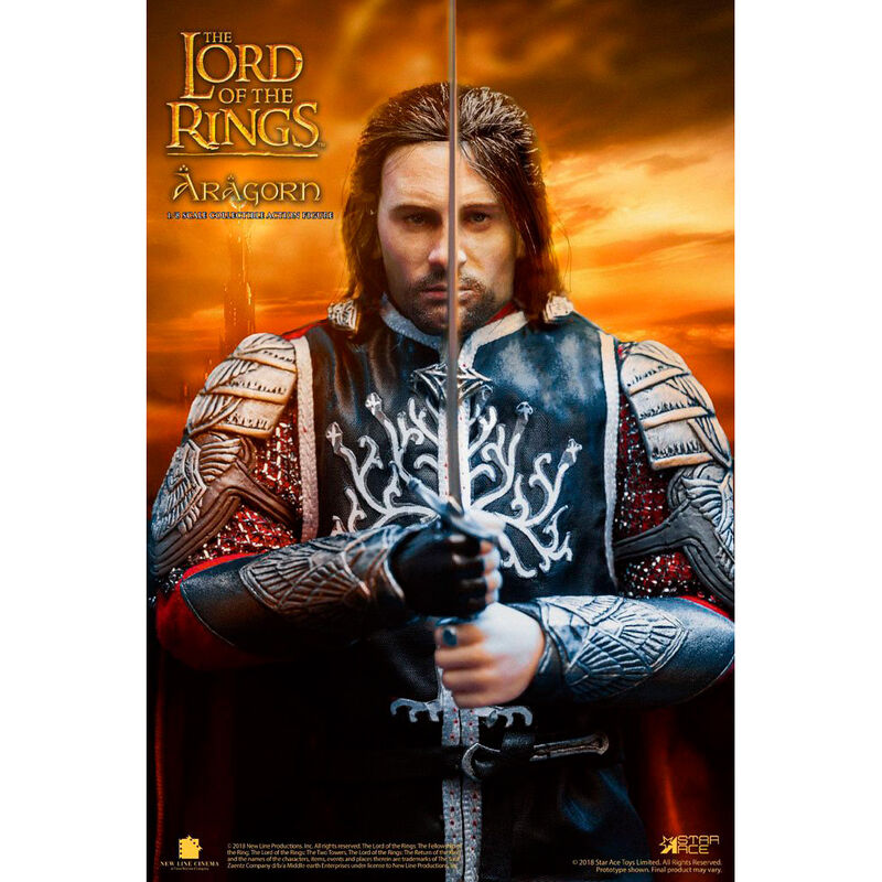 Imagen 4 - Figura Real Master Aragorn El Señor De Los Anillos 23Cm