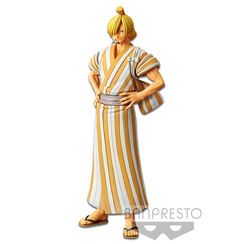 Imagen 4 - Figura Sanji Wanokuni The Grandline Men One Piece 17Cm