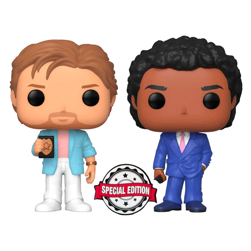 Imagen de Set 2 Figuras Pop Miami Vice Crockett And Tubbs Exclusive parte de nuestra colección en Espadas y más, sitio oficial.
