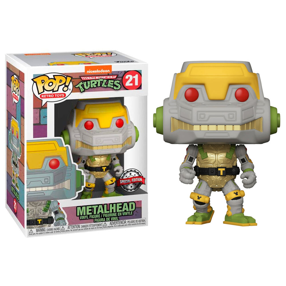 Imagen de Figura Pop Teenage Mutant Ninja Turtles Metalhead Exclusive parte de nuestra colección en Espadas y más, sitio oficial.