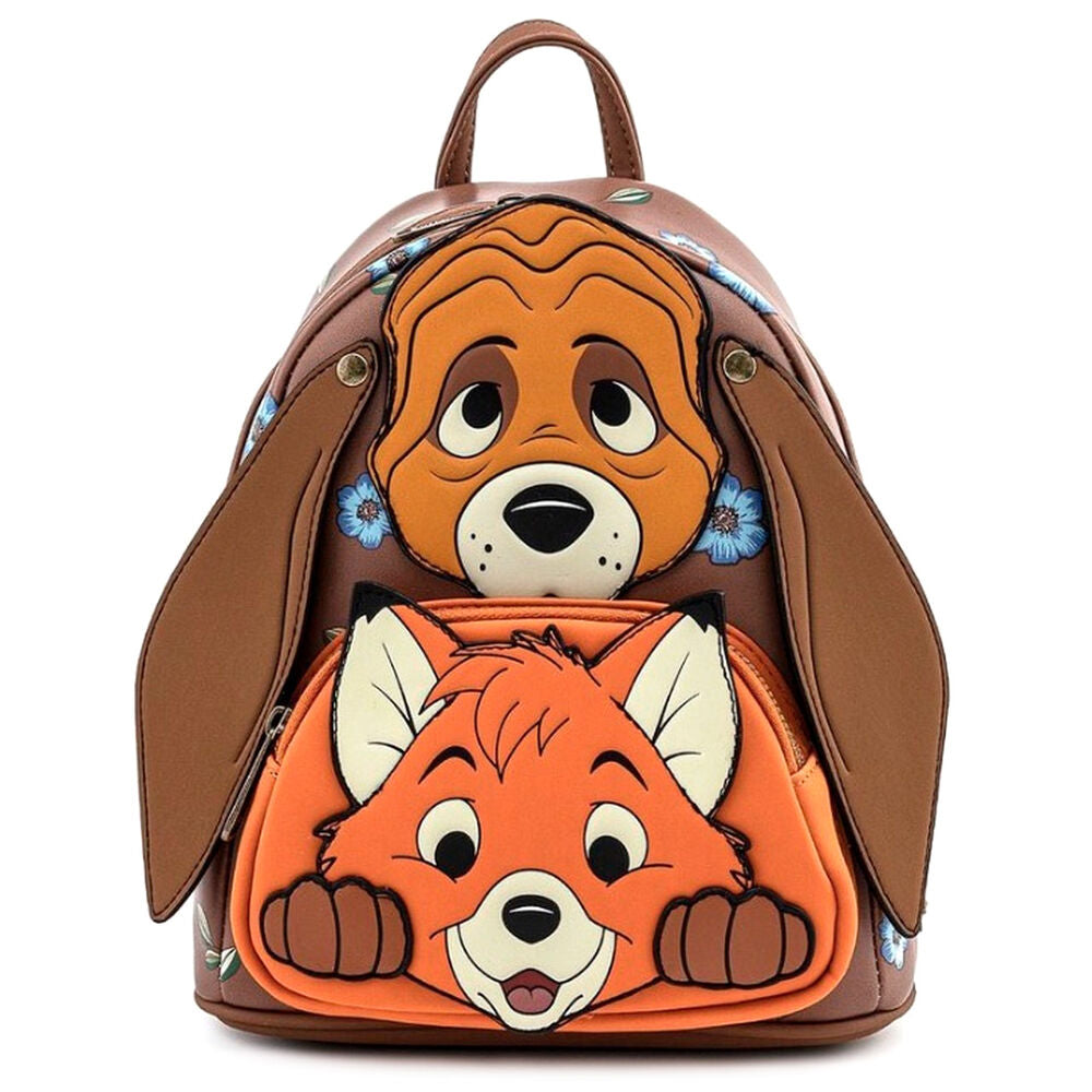 Imagen 1 - Mochila Tod Y Toby Disney Loungefly 26Cm