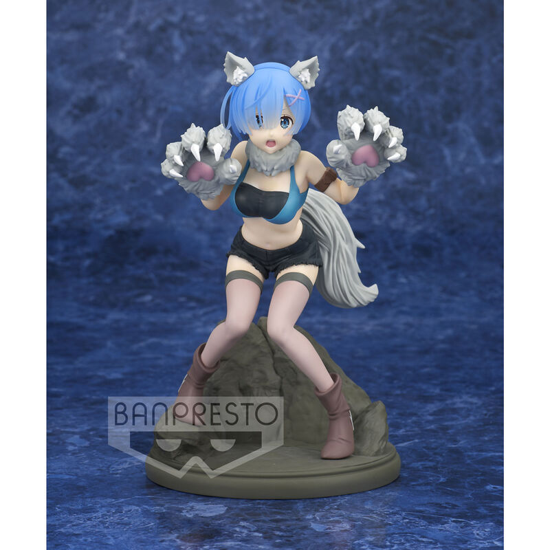 Imagen 1 - Figura Ram Espresto Monster Motions Re:zero Starting Life In Another World 18M