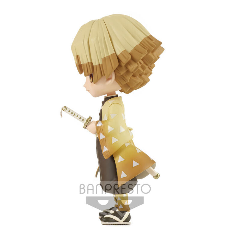 Imagen de Figura Zenitsu Agatsuma Demon Slayer Kimetsu No Yaiba Q Posket Ver.b 14Cm parte de nuestra colección en Espadas y más, sitio oficial.