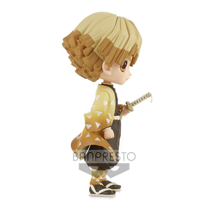 Imagen de Figura Zenitsu Agatsuma Demon Slayer Kimetsu No Yaiba Q Posket Ver.b 14Cm parte de nuestra colección en Espadas y más, sitio oficial.