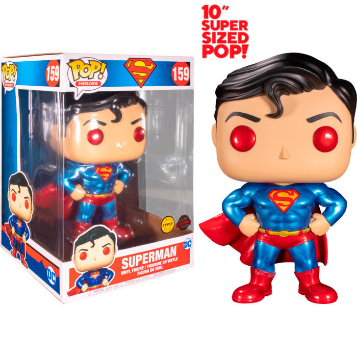 Imagen 1 - Figura Pop Dc Comics Superman Exclusive Chase 25Cm