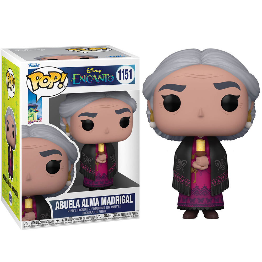 Imagen de Figura Pop Disney Encanto Abuela Alma Madrigal parte de nuestra colección en Espadas y más, sitio oficial.
