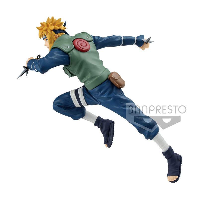 Imagen de Figura Namikaze Minato Vibration Stars Naruto Shippuden 18Cm parte de nuestra colección en Espadas y más, sitio oficial.