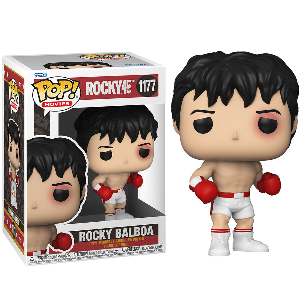 Imagen de Figura Pop Rocky 45Th Rocky Balboa parte de nuestra colección en Espadas y más, sitio oficial.
