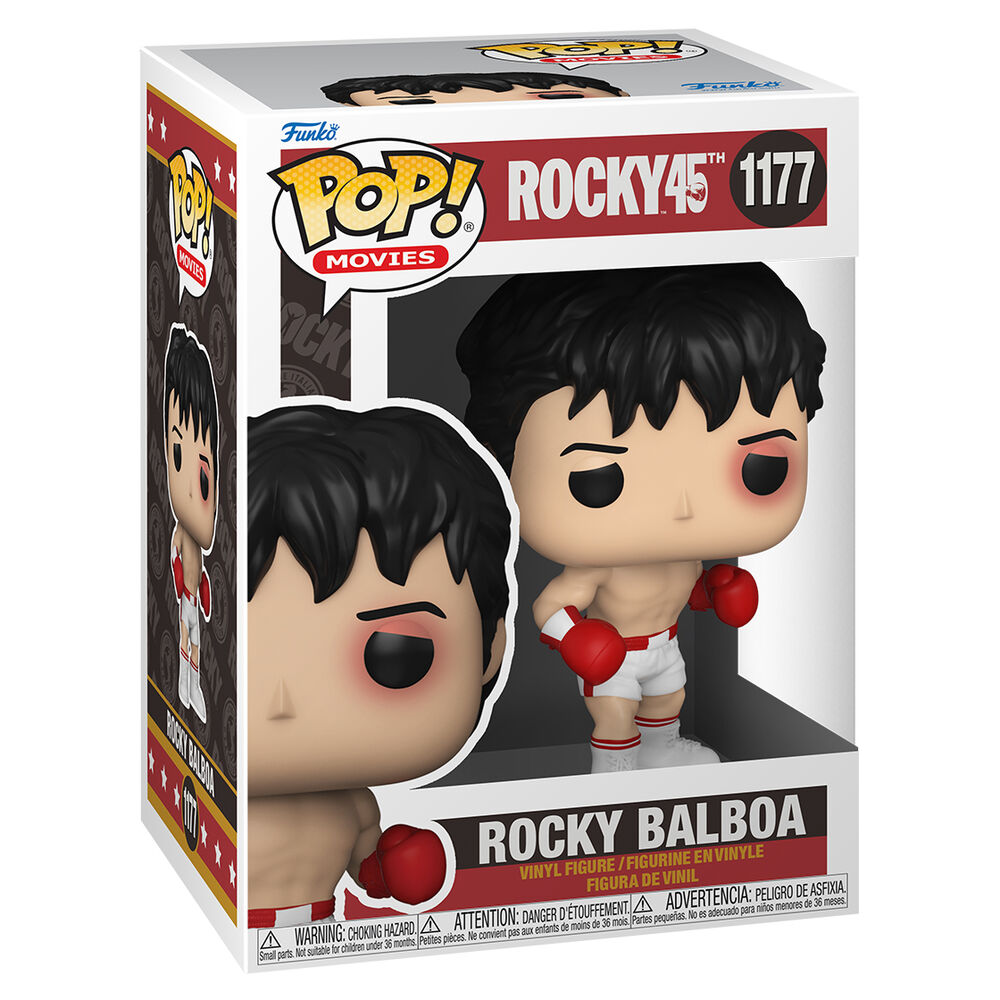 Imagen de Figura Pop Rocky 45Th Rocky Balboa parte de nuestra colección en Espadas y más, sitio oficial.