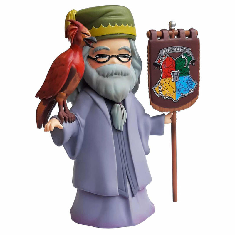 Imagen 1 - Figura Dumbledore Y Fumseck Harry Potter 15Cm