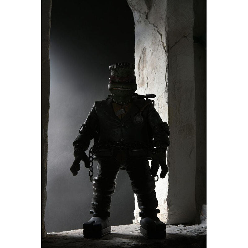 Imagen de Figura Action Ultimate Raphael As Frankenstein Monster Tortugas Ninja 18Cm parte de nuestra colección en Espadas y más, sitio oficial.