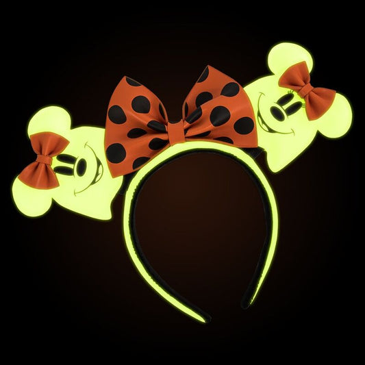 Imagen de Diadema Orejas Fantasma Minnie Disney Loungefly parte de nuestra colección en Espadas y más, sitio oficial.