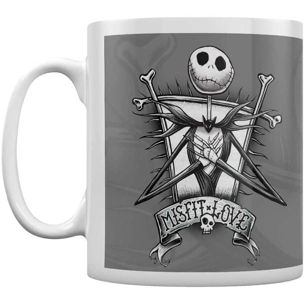 Imagen 2 de Taza Misfit Love Pesadilla Antes De Navidad Disney
