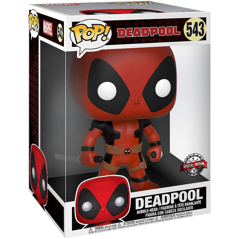 Imagen 3 - Figura Pop Marvel Deadpool With Swords 25Cm Exclusive