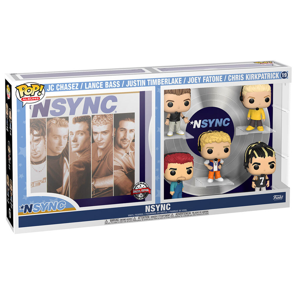 Imagen de Figuras Pop Album Deluxe Nsync Exclusive parte de nuestra colección en Espadas y más, sitio oficial.