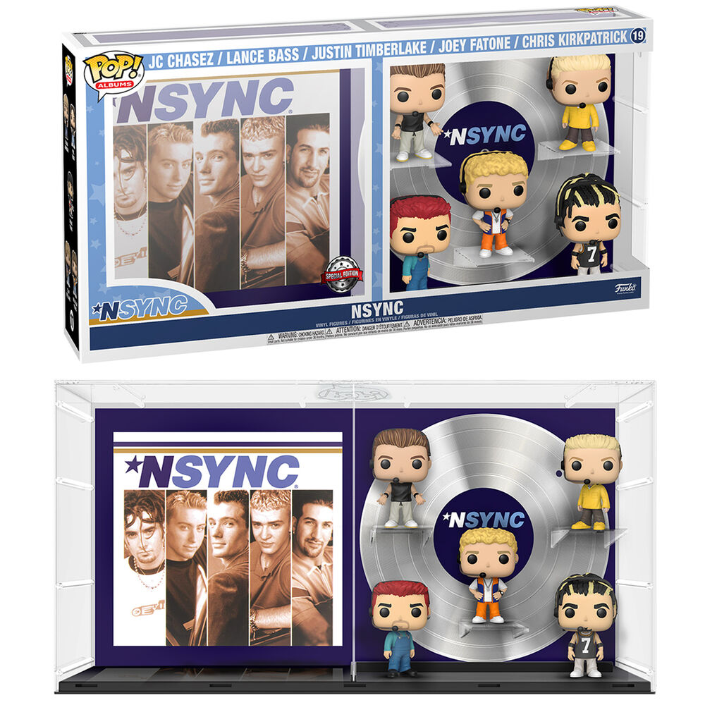 Imagen de Figuras Pop Album Deluxe Nsync Exclusive parte de nuestra colección en Espadas y más, sitio oficial.