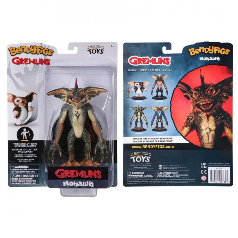 Imagen de Figura Maleable Bendyfigs Mohawk Gremlins 16Cm parte de nuestra colección en Espadas y más, sitio oficial.