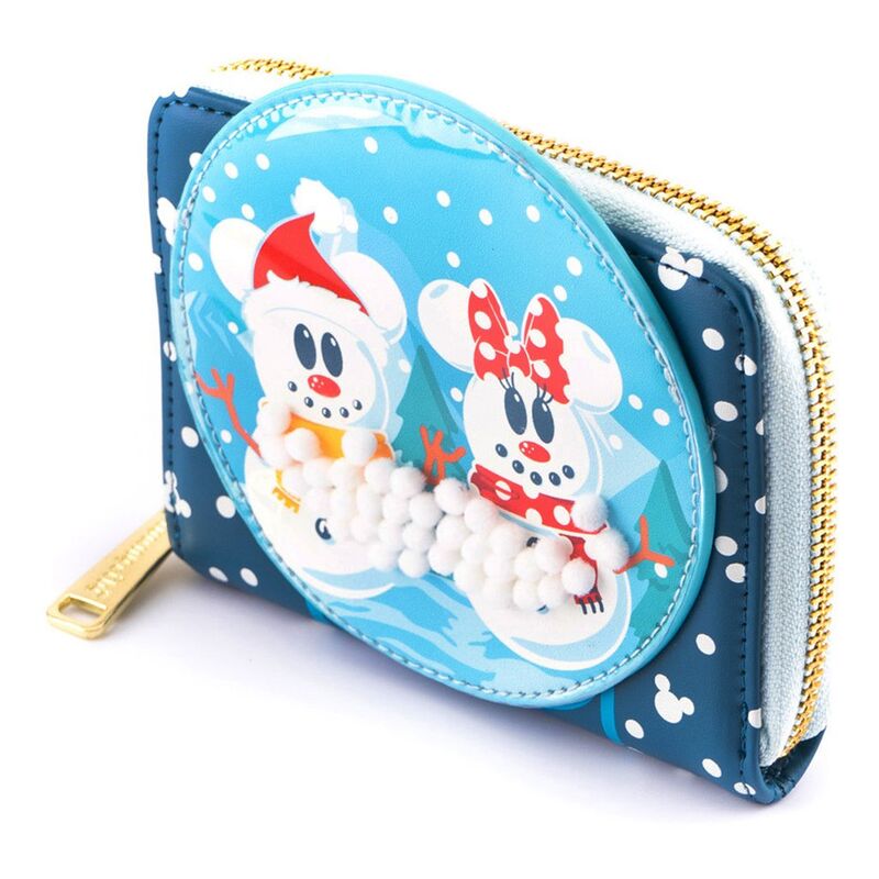Imagen 3 de Cartera Mickey Minnie Snowman Disney Loungefly 2