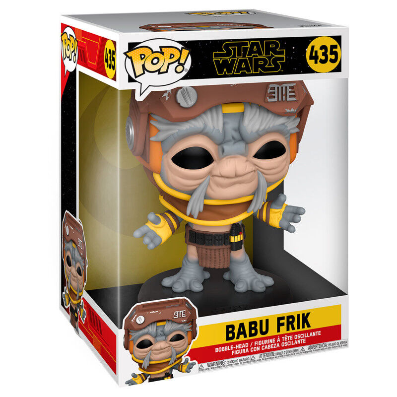 Imagen de Figura Pop Star Wars Babu Frik 25Cm parte de nuestra colección en Espadas y más, sitio oficial.