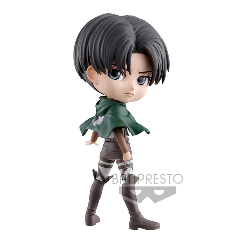 Imagen de Figura Levy Ver.b Attack On Titan Q Posket 14Cm parte de nuestra colección en Espadas y más, sitio oficial.