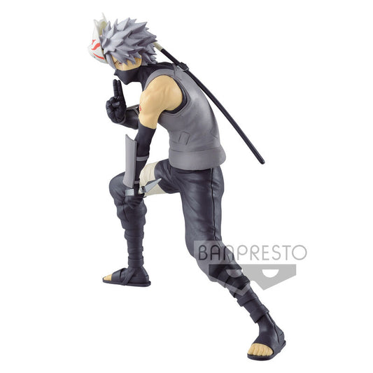 Imagen de Figura Hatake Kakashi Vibration Star Naruto Shippuden 18Cm parte de nuestra colección en Espadas y más, sitio oficial.
