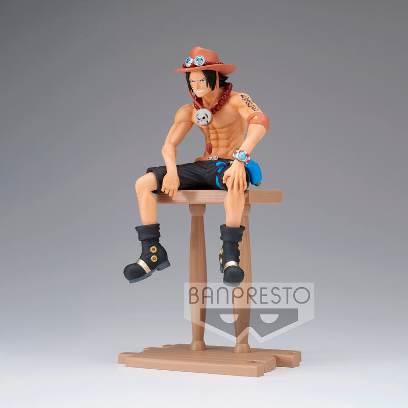 Imagen 5 - Figura Portgas D Ace Grandline Journey One Piece 15Cm