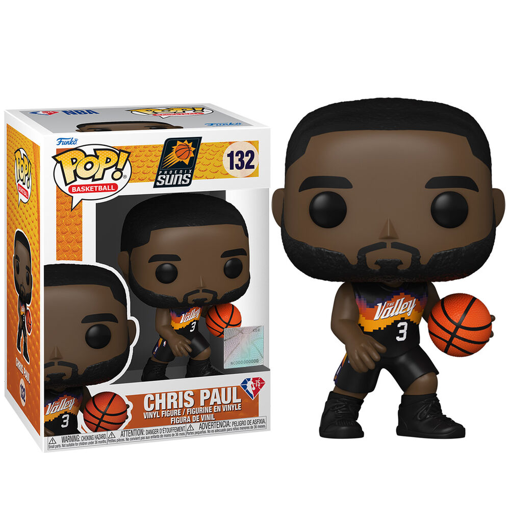 Imagen de Figura Pop Nba Chris Paul City Edition 2021 parte de nuestra colección en Espadas y más, sitio oficial.