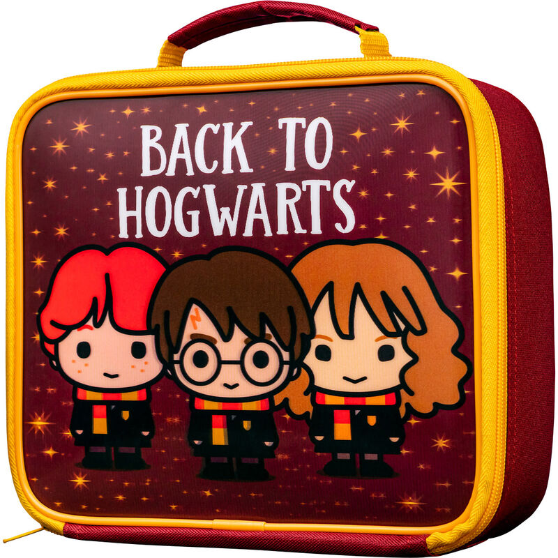 Imagen de Bolsa Portamerienda Back To Hogwarts Harry Potter parte de nuestra colección en Espadas y más, sitio oficial.