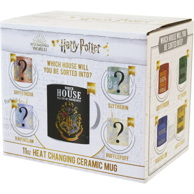 Imagen de Taza Hogwarts Harry Potter Heat Changing 325Ml parte de nuestra colección en Espadas y más, sitio oficial.