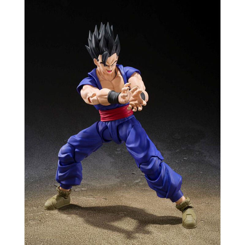 Imagen de Figura Sh Figuarts Son Gohan Super Hero Dragon Ball Super 14Cm parte de nuestra colección en Espadas y más, sitio oficial.