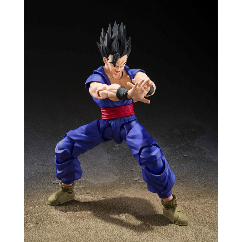 Imagen de Figura Sh Figuarts Son Gohan Super Hero Dragon Ball Super 14Cm parte de nuestra colección en Espadas y más, sitio oficial.