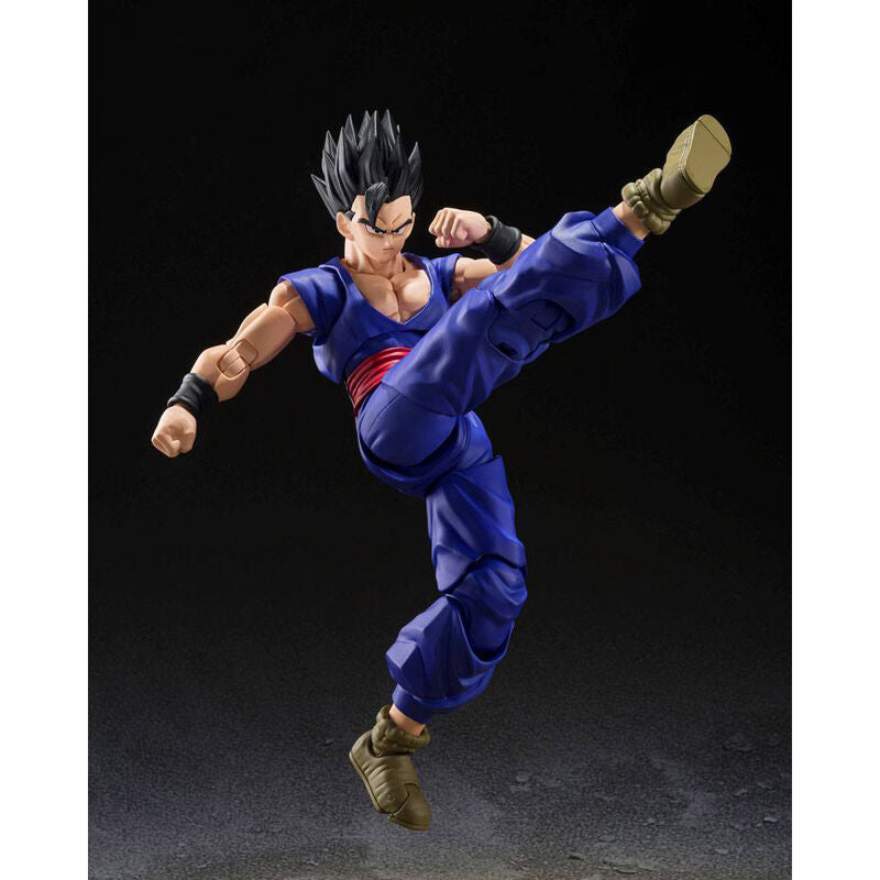 Imagen de Figura Sh Figuarts Son Gohan Super Hero Dragon Ball Super 14Cm parte de nuestra colección en Espadas y más, sitio oficial.