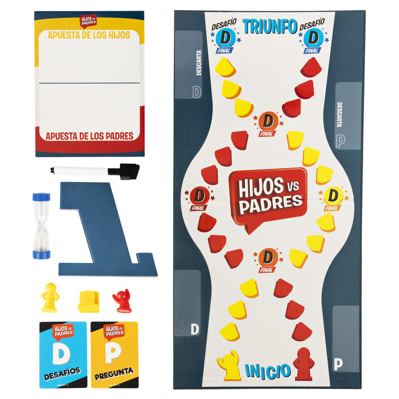 Imagen 3 - Juego De Mesa Hijos Contra Padres Español