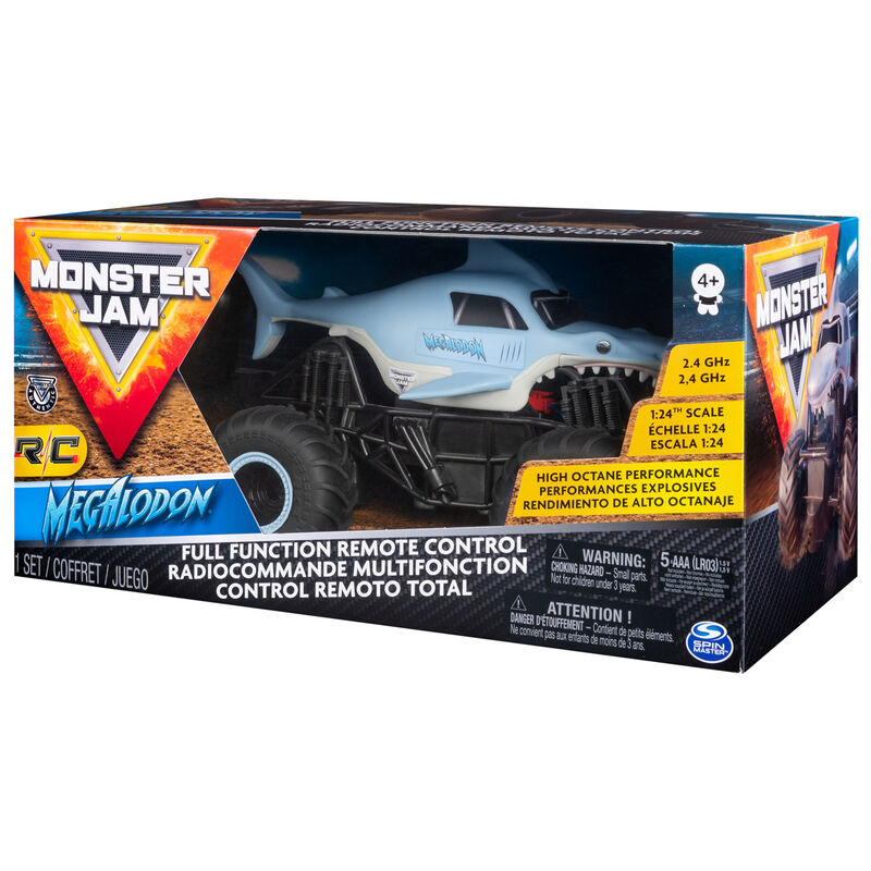 Imagen 4 - Coche Radio Control Megalodon Rc Monster Jam 1:24