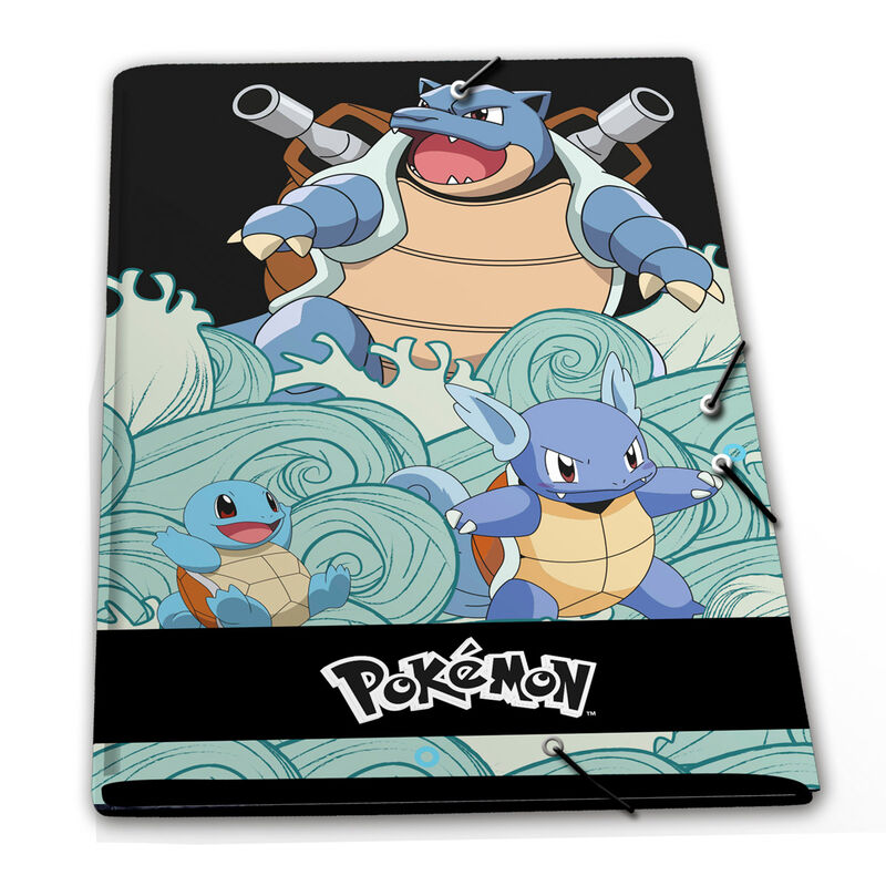 Imagen 1 - Carpeta A4 Squirtle Evolution Pokemon