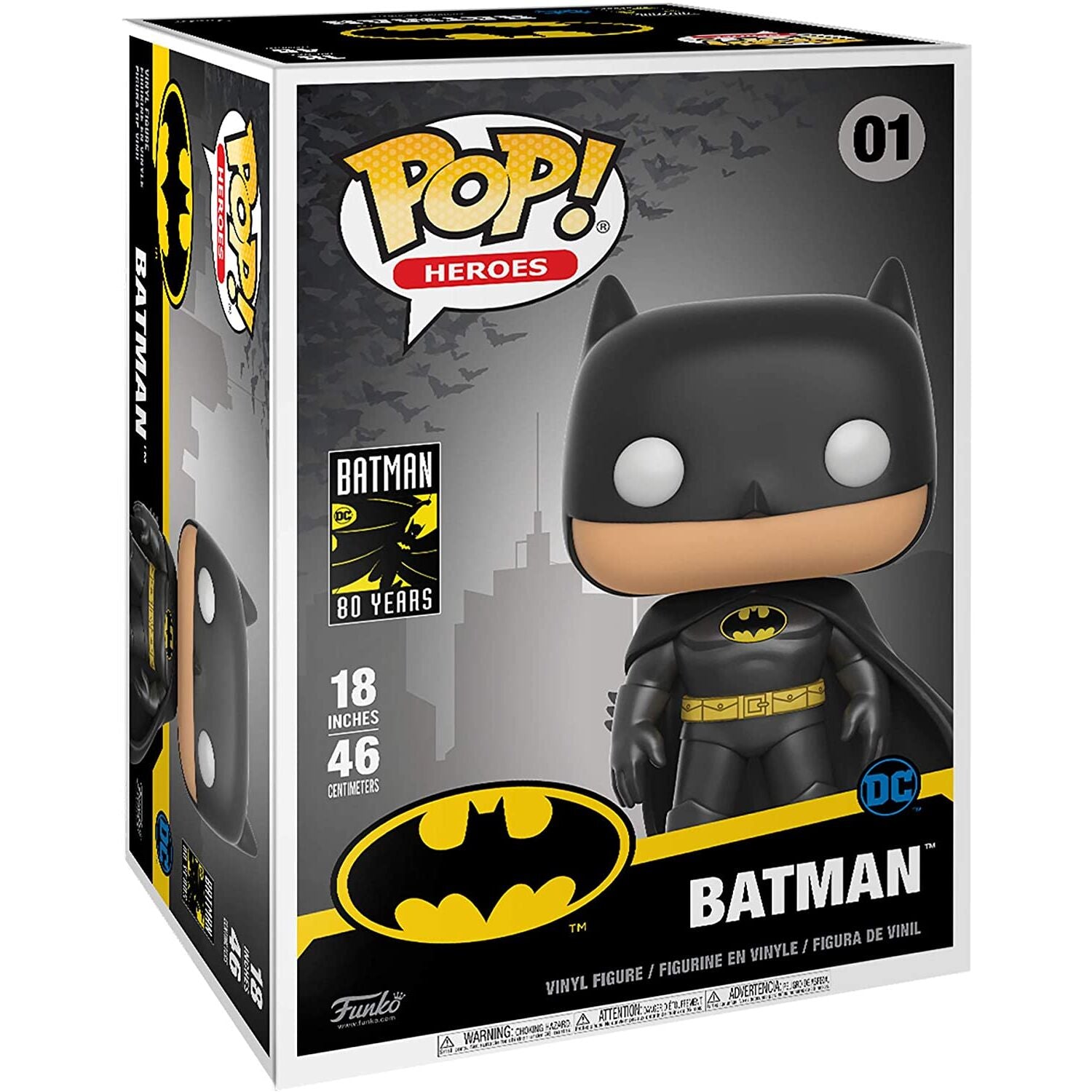 Imagen de Figura Pop Dc Comics Batman 48Cm parte de nuestra colección en Espadas y más, sitio oficial.