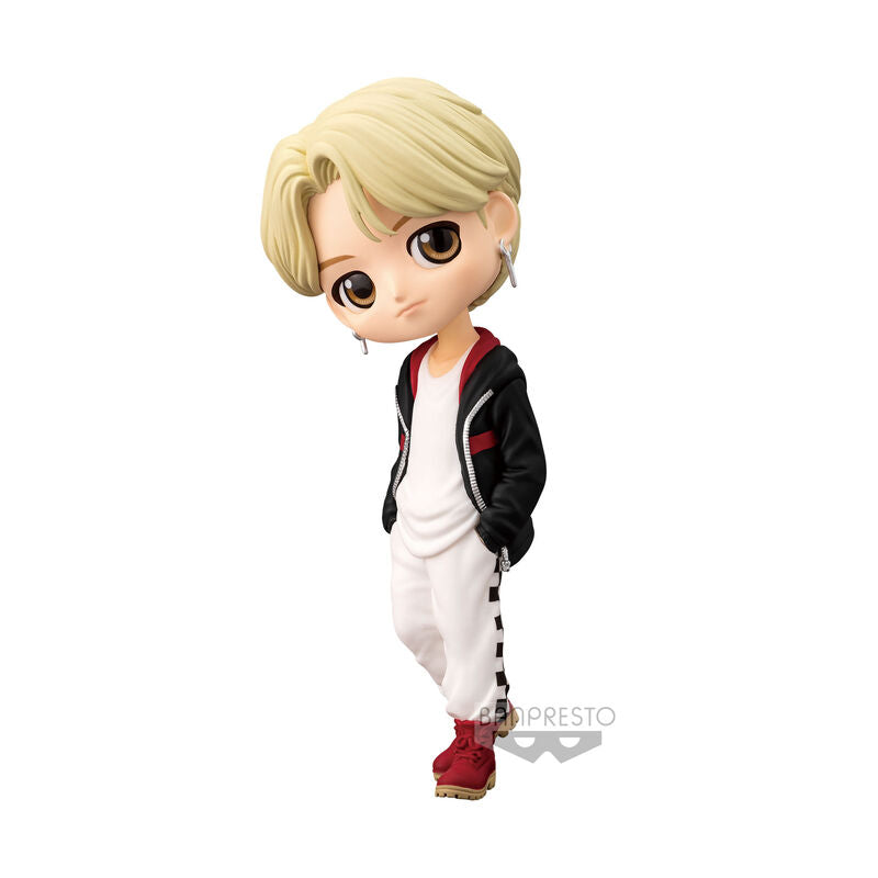 Imagen de Figura Jimin Tinytan Mic Drop Q Posket 14Cm parte de nuestra colección en Espadas y más, sitio oficial.