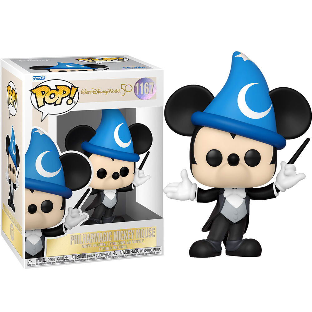 Imagen de Figura Pop Disney World 50Th Anniversary Philharmagic Mickey parte de nuestra colección en Espadas y más, sitio oficial.