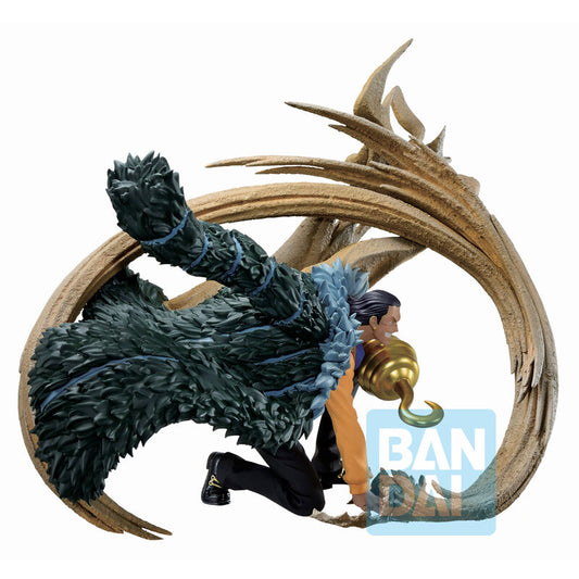 Imagen de Figura Ichibansho Crocodrile Duel Memories One Piece 7,5Cm parte de nuestra colección en Espadas y más, sitio oficial.