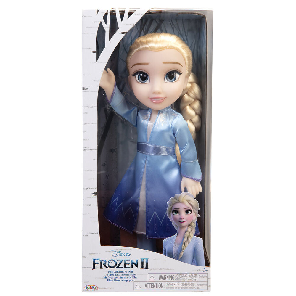 Imagen 1 - Muñeca Elsa Reina De Las Nieves Frozen 2 Disney 38Cm