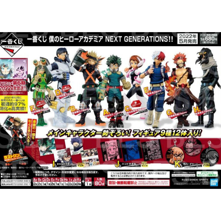 Imagen 2 - Pack Ichiban Kuji My Hero Academia Next Generations